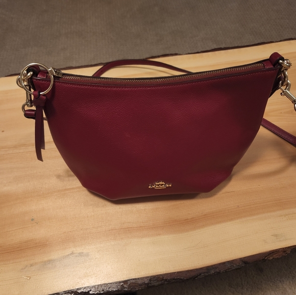 Authentic Red Coach bag - Picture 1 of 7